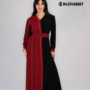palestinian abaya, saudi crepe fabric