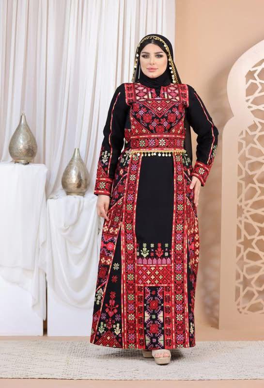 palestinian abaya, saudi crepe fabric palestinian abaya, saudi crepe fabric