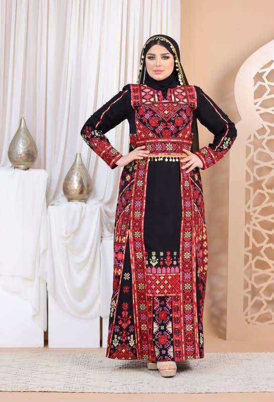 palestinian abaya, saudi crepe fabric palestinian abaya, saudi crepe fabric